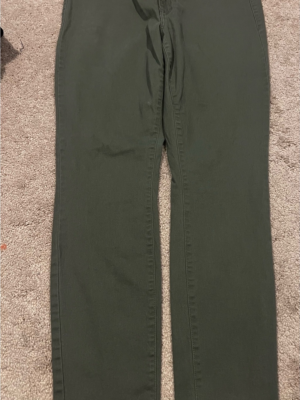 refuge Olive Green Straight Leg Women’s Pants
